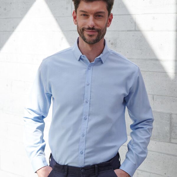 Long sleeve ‘cotton-feel’ Coolplus® shirt Thumbnail