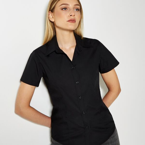 Kustom Kit Ladies Short Sleeve Classic Fit Workforce Shirt Thumbnail
