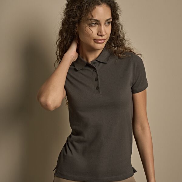Tee Jays Ladies Heavy Cotton Piqué Polo Shirt Thumbnail