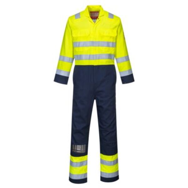 Bizflame Work Hi-Vis Contrast FR Coverall Thumbnail