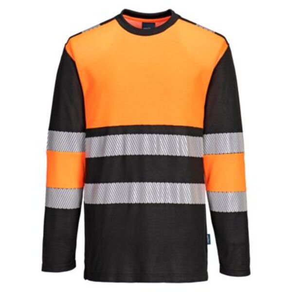 PW3 Hi-Vis Cotton Comfort Class 1 T-Shirt L/S  Thumbnail