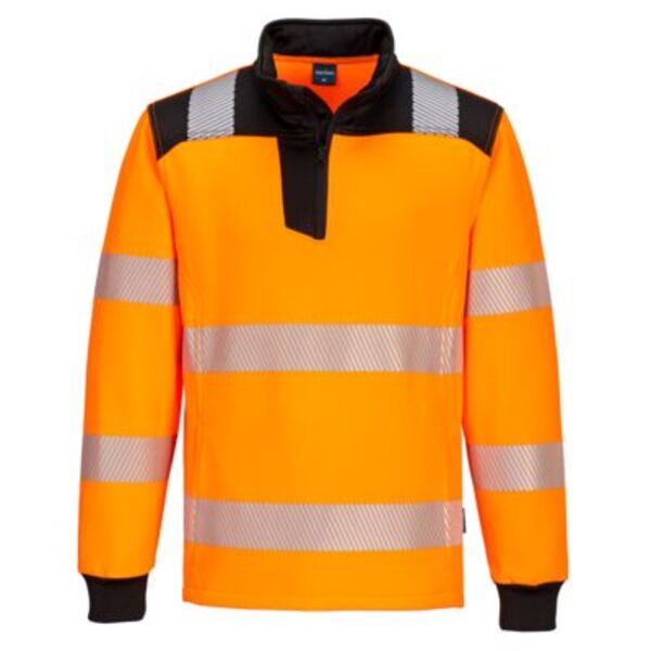 PW3 Hi-Vis 1/4 Zip Sweatshirt Thumbnail